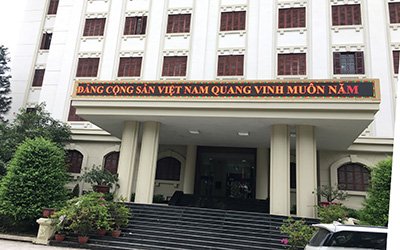 Sửa chữa bảng điện tử 3 màu tại Viện Kiểm Sát TP. Hải Phòng