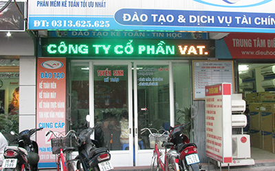 Bảng điện tử tại công ty VAT Hải Phòng