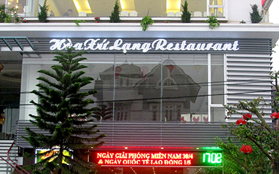 Bảng điện tử nhà hàng Hòa Xứ Lạng