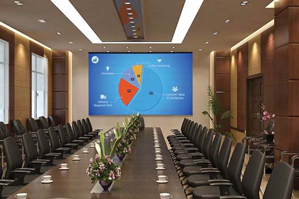 Lắp đặt màn hình led cho phòng họp - hội nghị