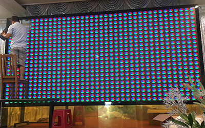 Lắp đặt màn hình led hội trường