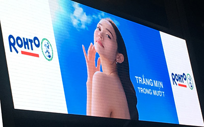 Màn hình led tại sân bay Cát Bi Hải Phòng