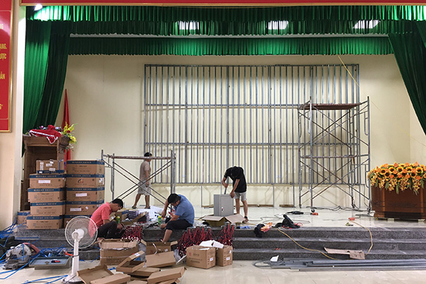 màn hình led hội trường