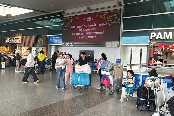 màn hình led tại sân bay Tân Sơn Nhất