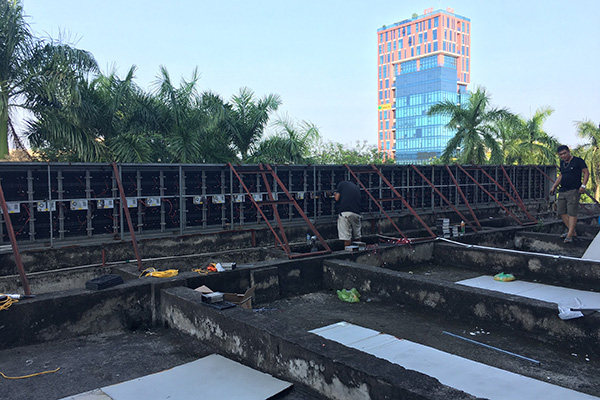 bảng điện tử ba màu