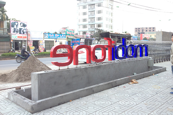 bộ chữ led