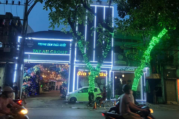 led trang trí Tây Âu