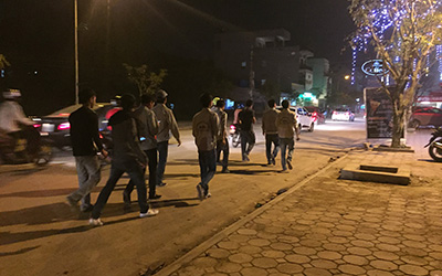 led trang trí tòa nhà