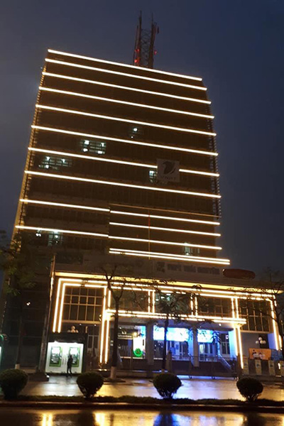 trang trí lứ tòa nhà